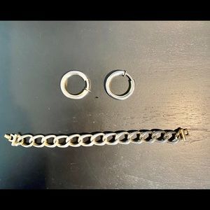 Christian Dior Set - Bracelet and Earrings